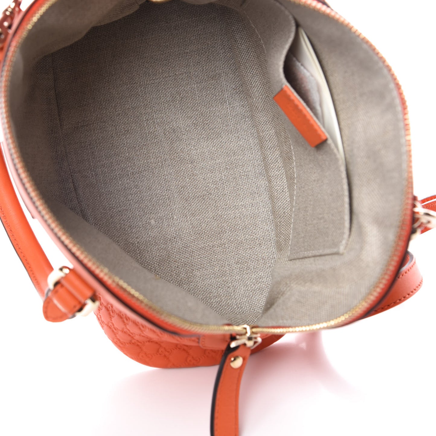 Microguccissima Mini Dome Bag Sun Orange