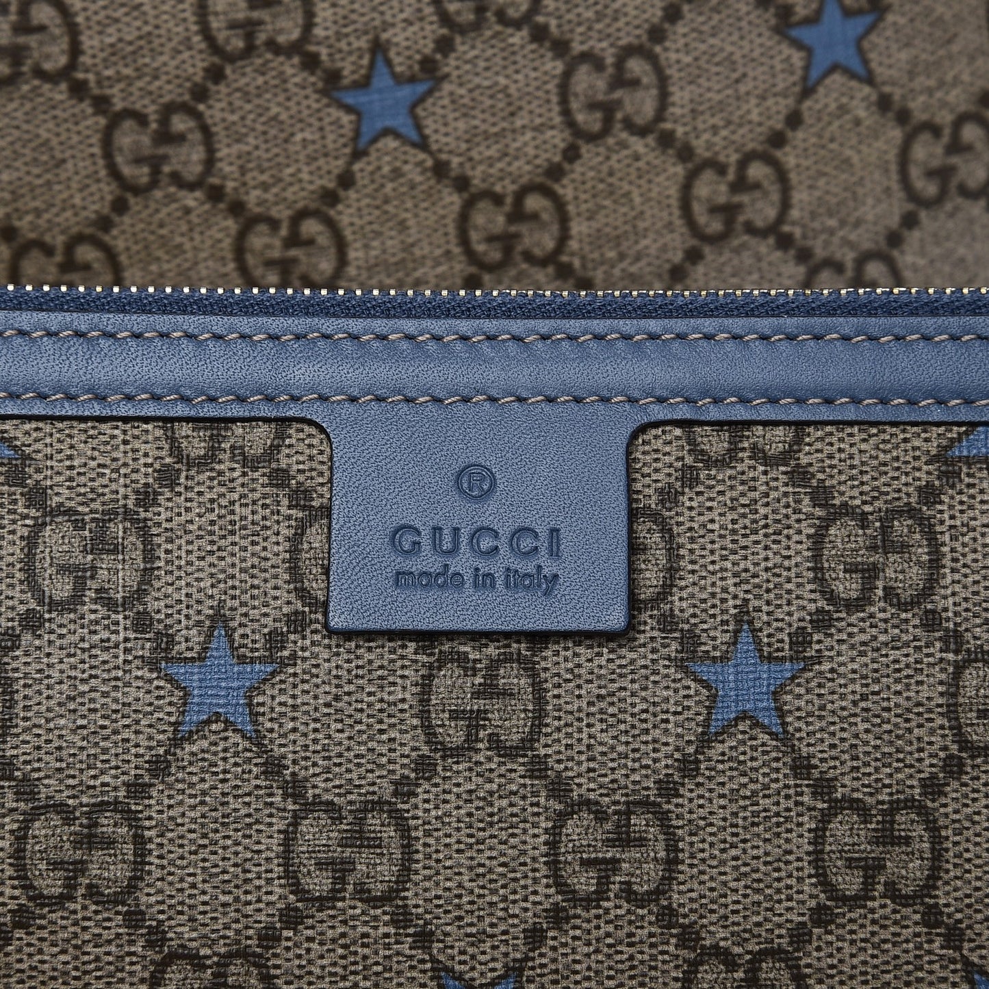 GG Supreme Stars Tote Blue