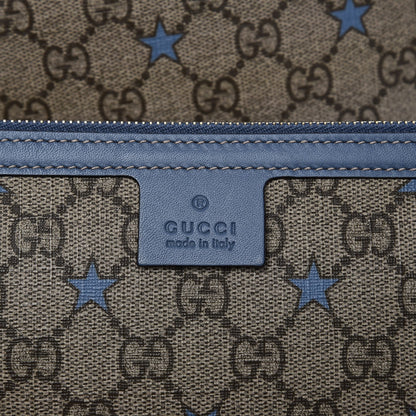 Gucci GG Supreme Stars Tote Blue 11 of 15