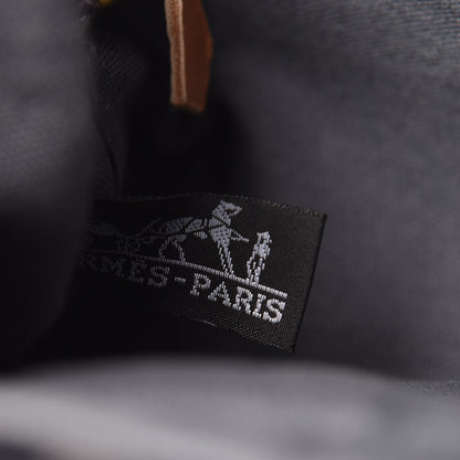 Hermes Canvas Fourre Tout Grey 6 of 10