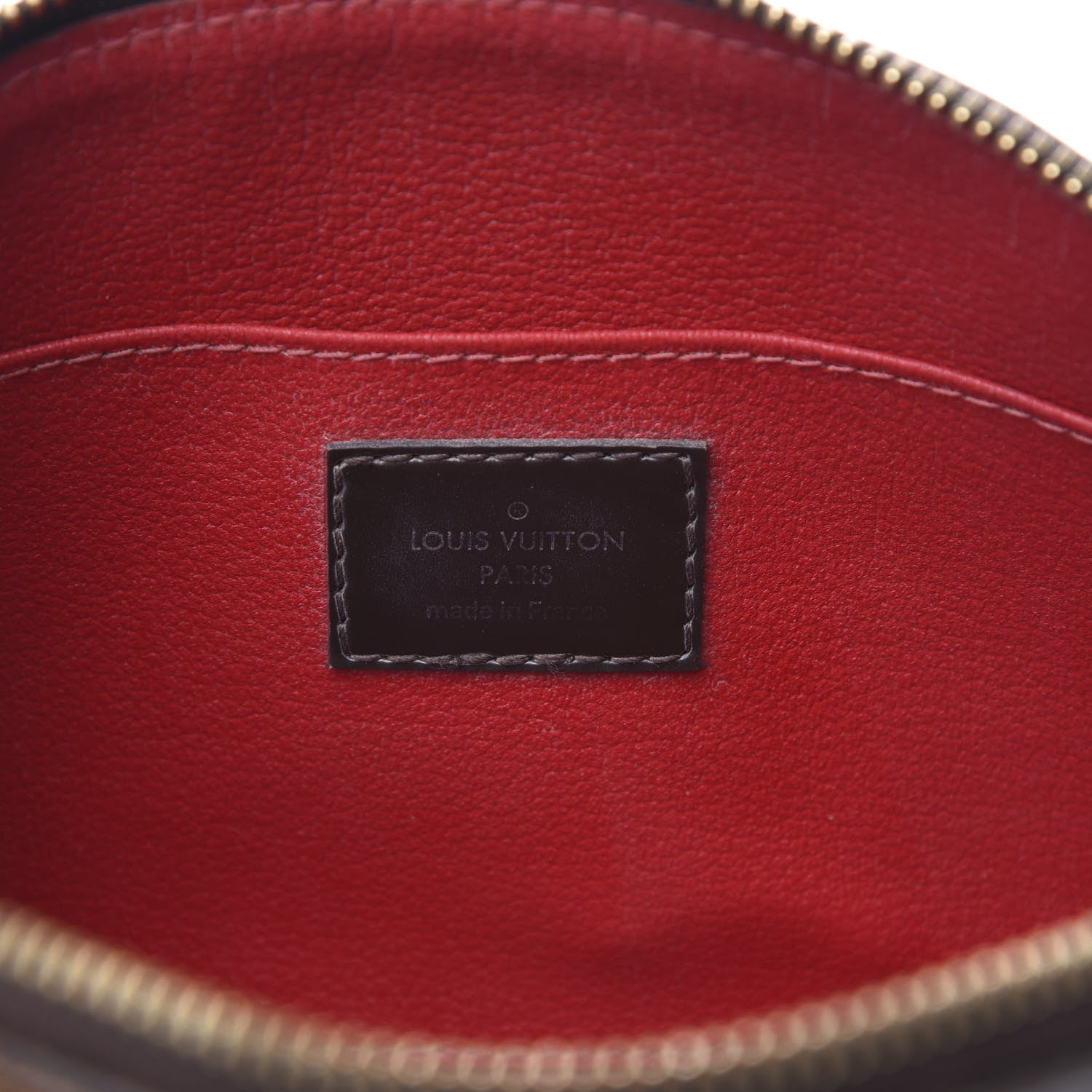 Louis Vuitton Damier Ebene Cosmetic Pouch GM 6 of 12