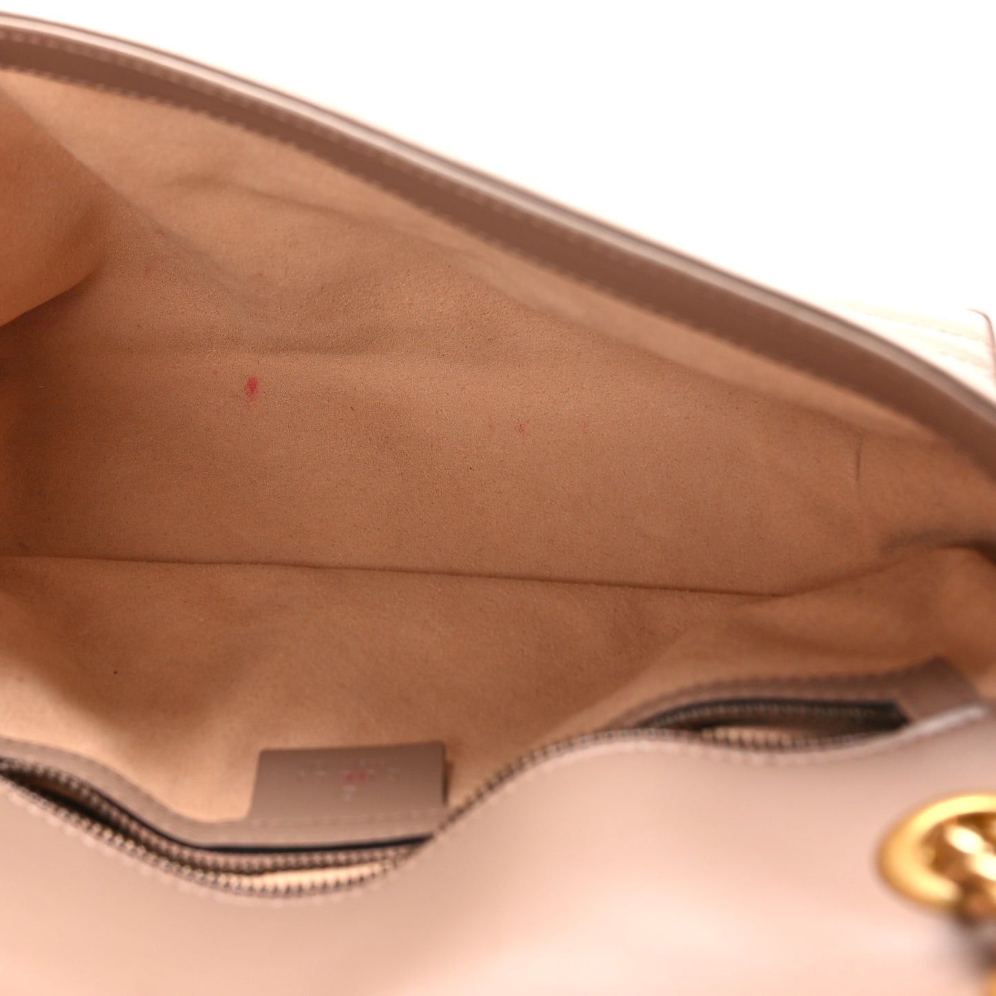 Calfskin Matelasse Small GG Marmont Shoulder Bag Porcelain Rose