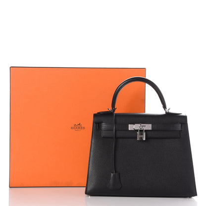 Hermes Epsom Kelly Sellier 28 Black 36 of 36