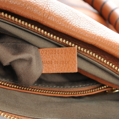 Chloe Calfskin Large Marcie Satchel Armagnac 7 of 7