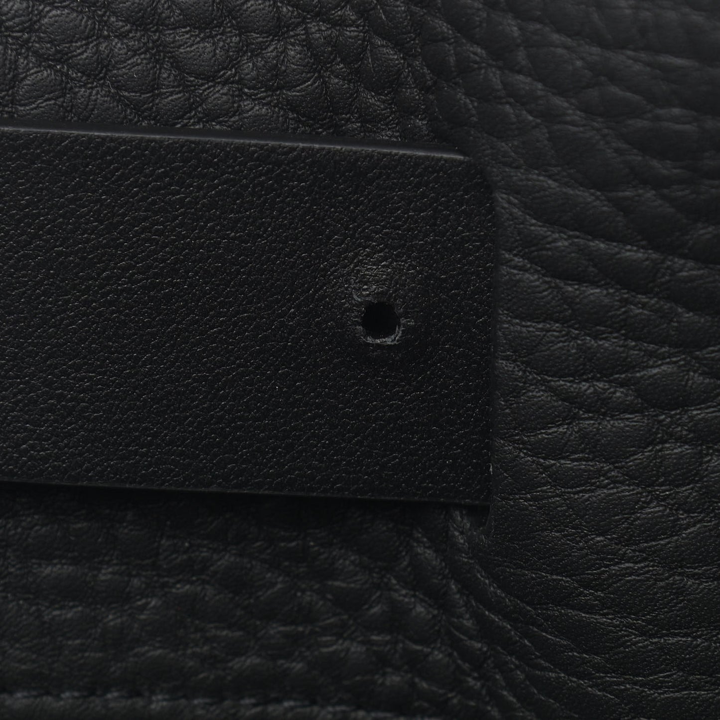 Grained Calfskin Rockstud Backpack Black