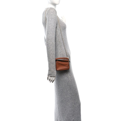 Loewe Calfskin Nano Puzzle Bag Tan 3 of 10
