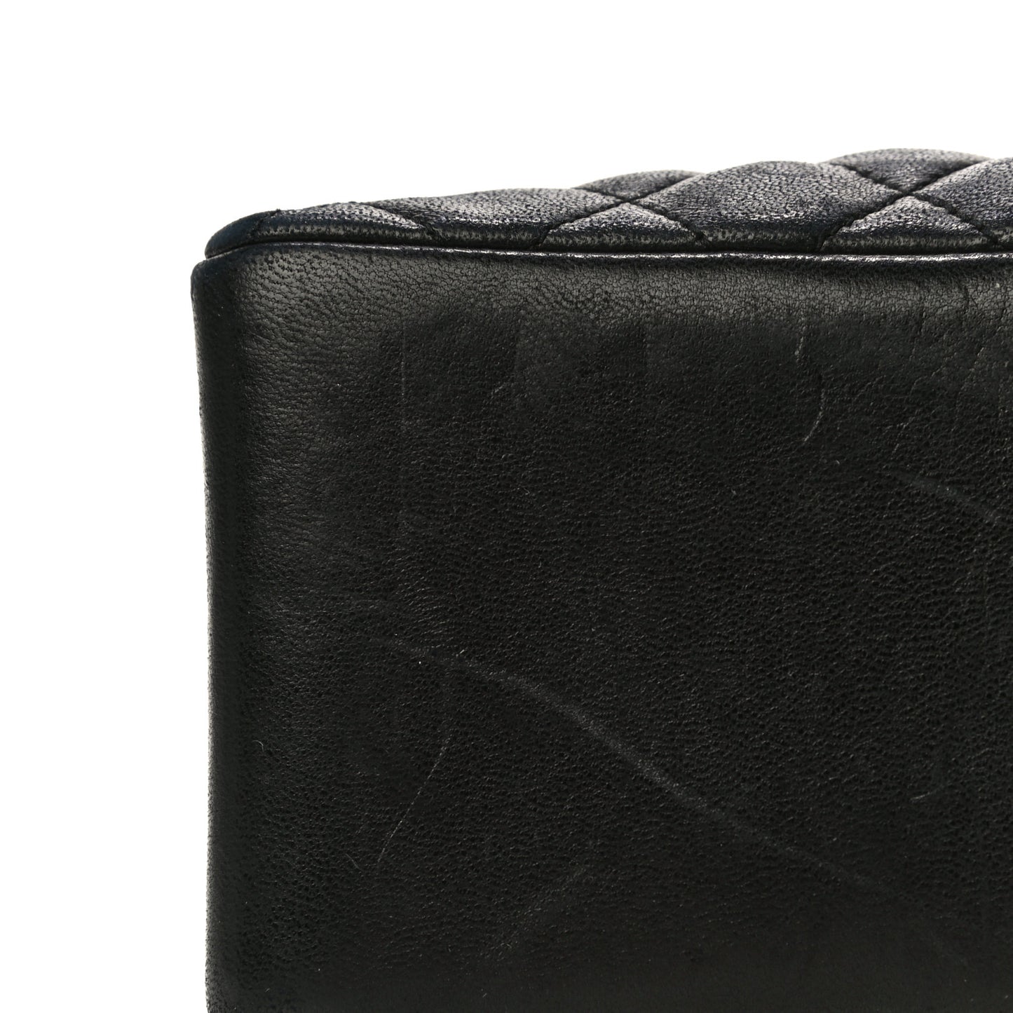 Lambskin Quilted Crossbody Black