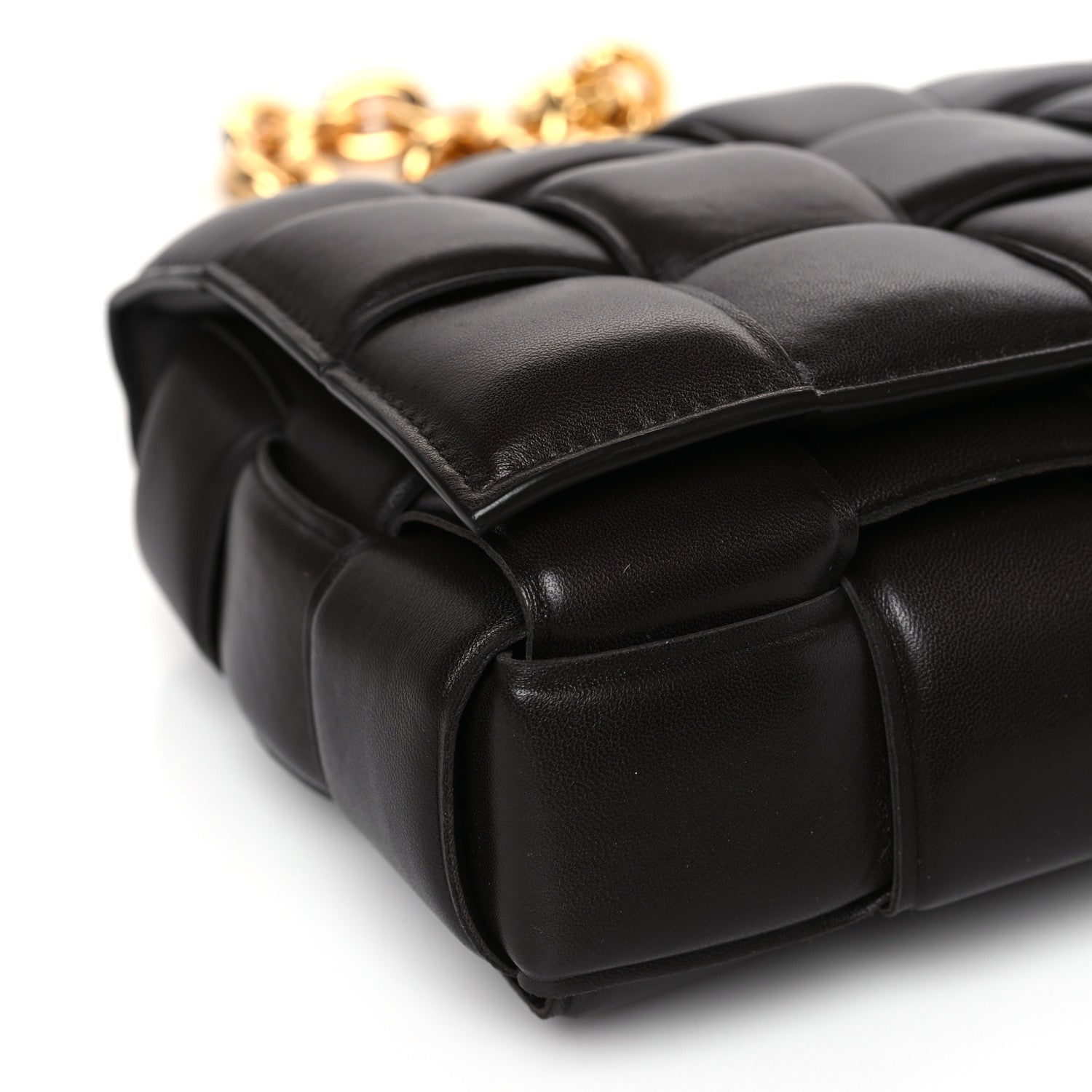Bottega Veneta Nappa Maxi Intreccio Padded Cassette Crossbody Bag Fondant 8 of 9