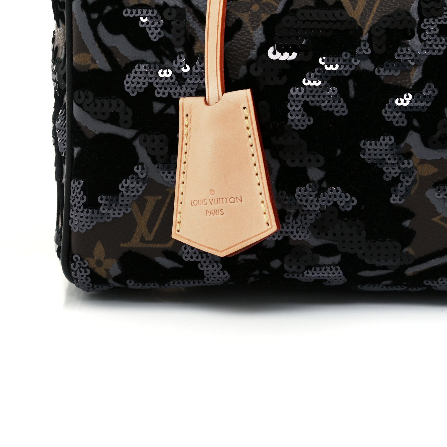 Louis Vuitton Monogram Fleur De Jais Sequins Speedy 30 8 of 11