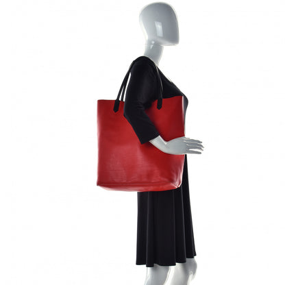 Givenchy Calfskin Medium Bi-Color Antigona Tote Red Black 3 of 24