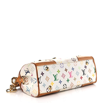 Louis Vuitton Monogram Multicolor Beverly MM White 4 of 12