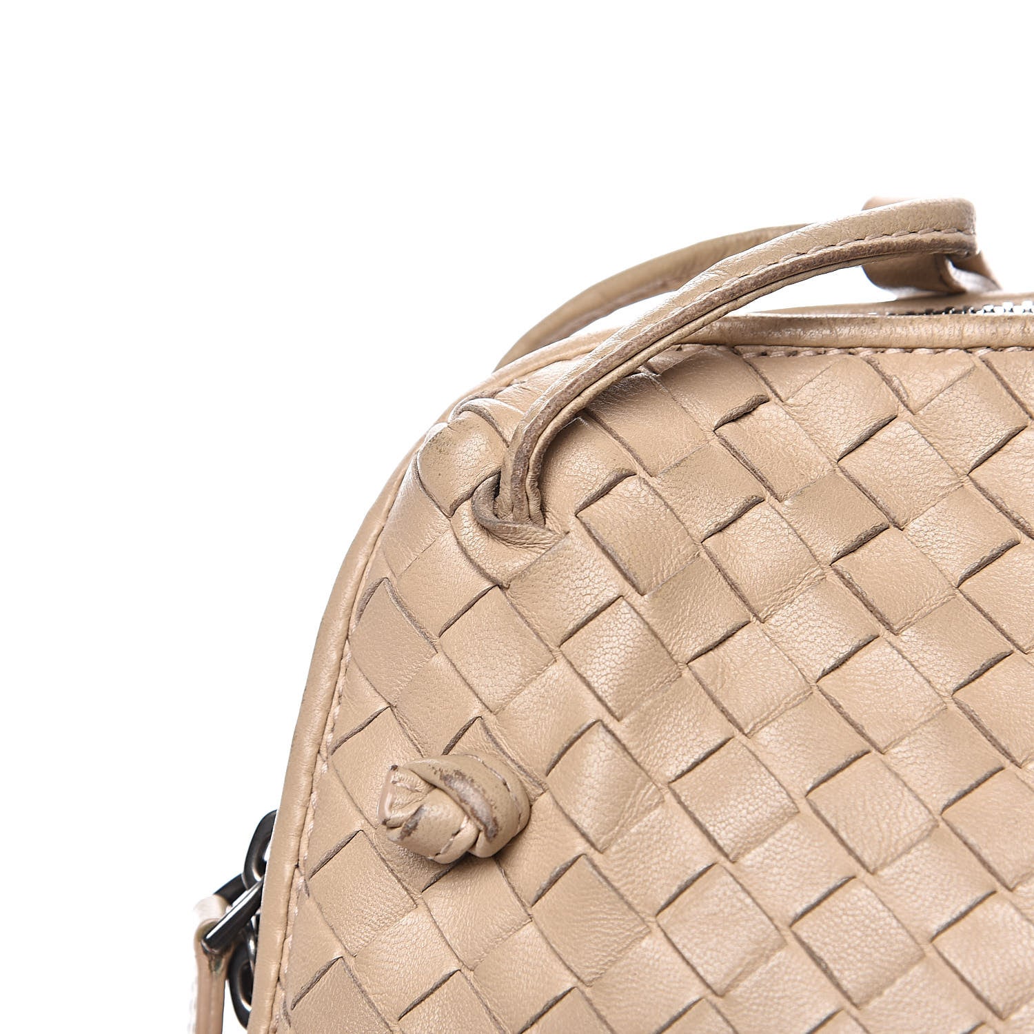 Bottega Veneta Nappa Intrecciato Nodini Crossbody Maple 11 of 16