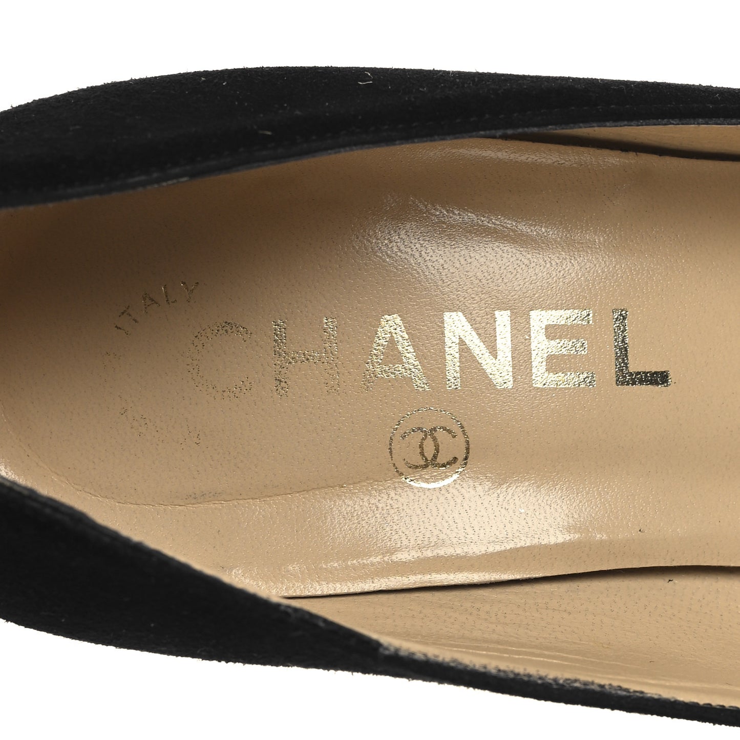 Suede CC Pumps 36.5 Black