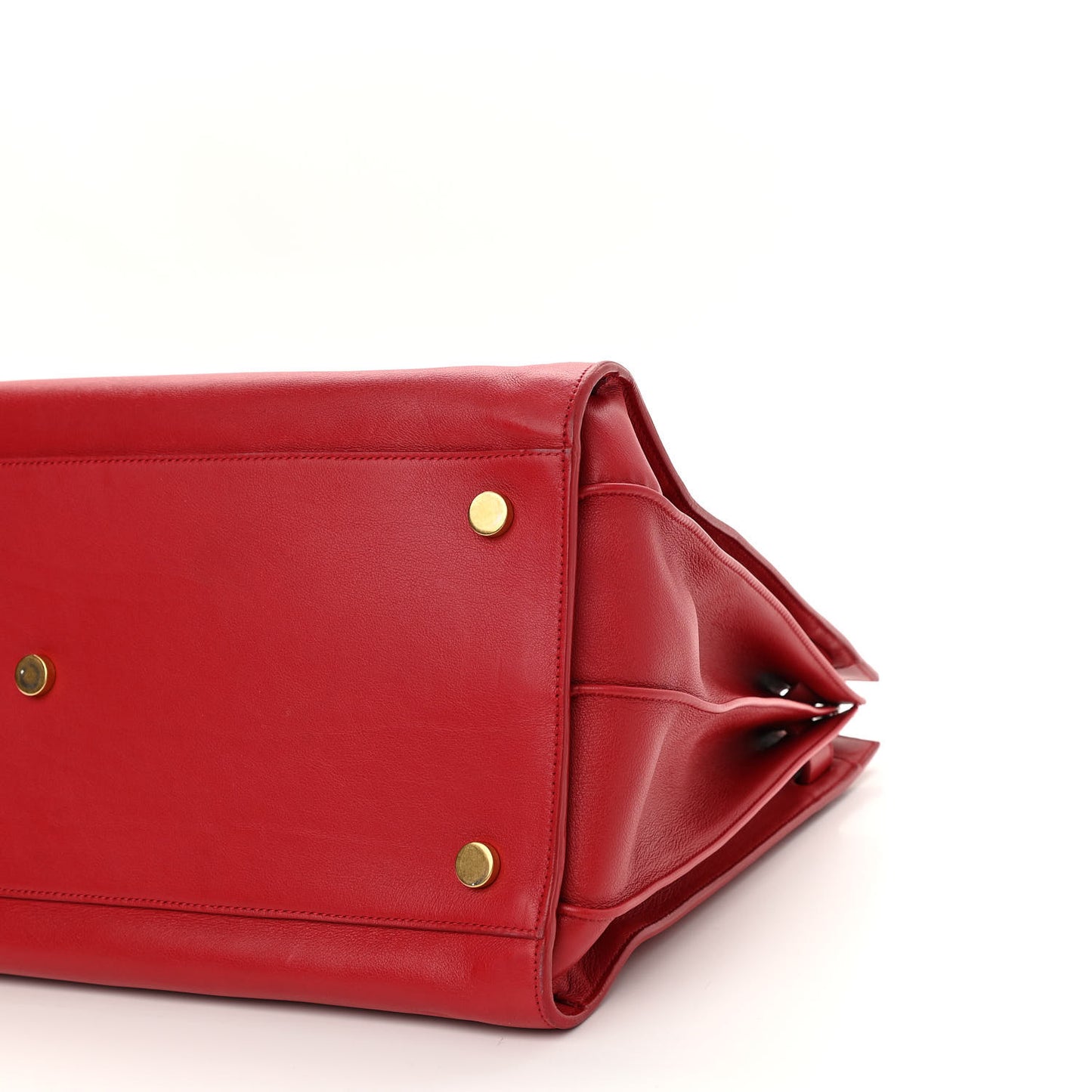 Calfskin Large Sac de Jour Carryall Rouge Orient