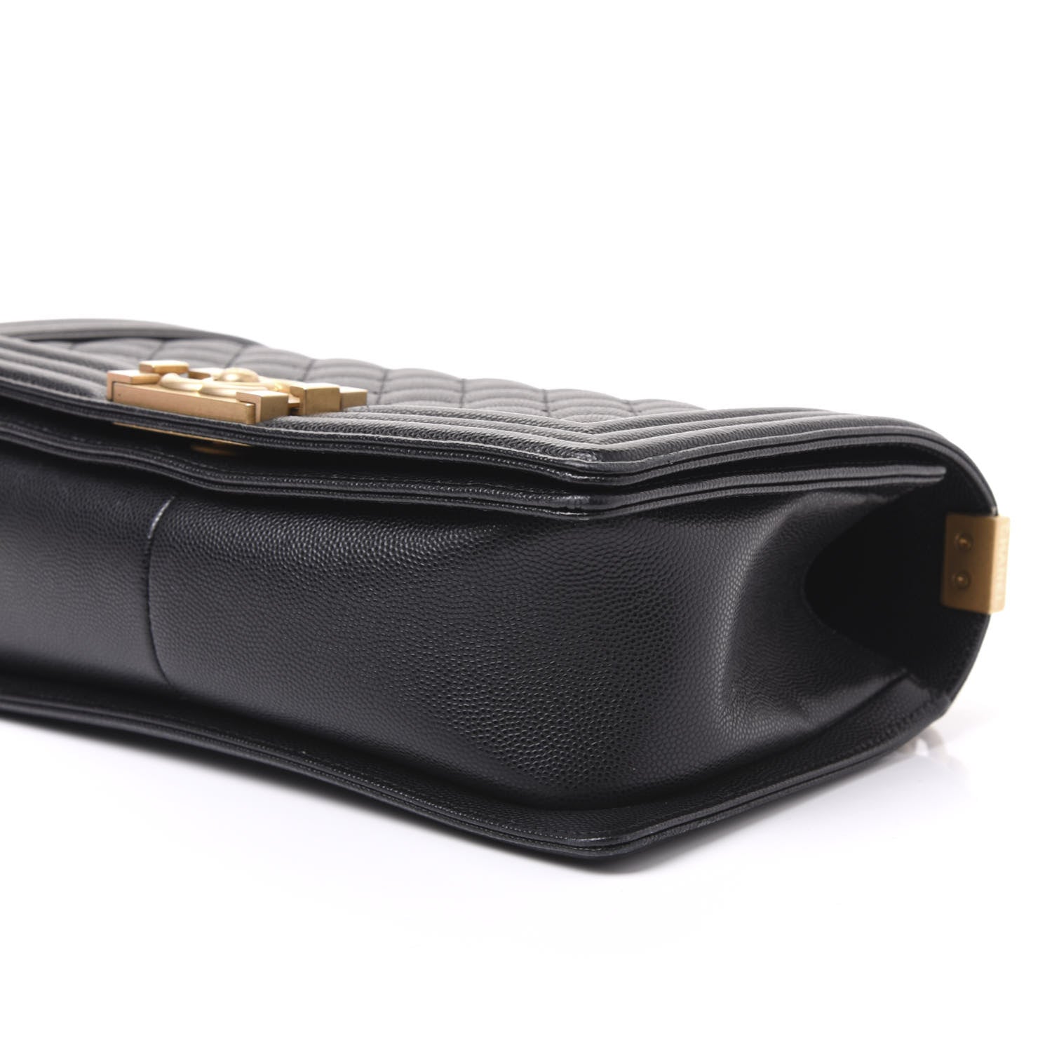 Chanel Caviar Quilted Medium Boy Flap Black 6 of 10