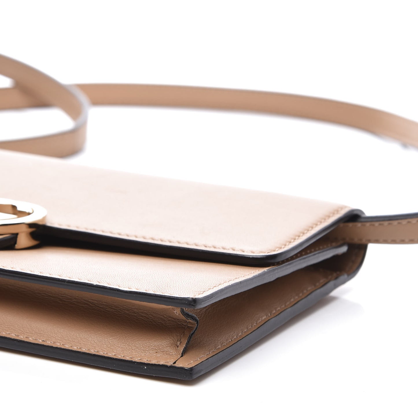 Calfskin Icon Wallet Camelia