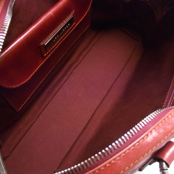Marc Jacobs Leather Venetia Tote Pomegranite 7 of 11