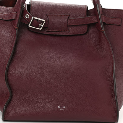 Celine Supple Grained Calfskin Small Big Bag Wine 8 of 11