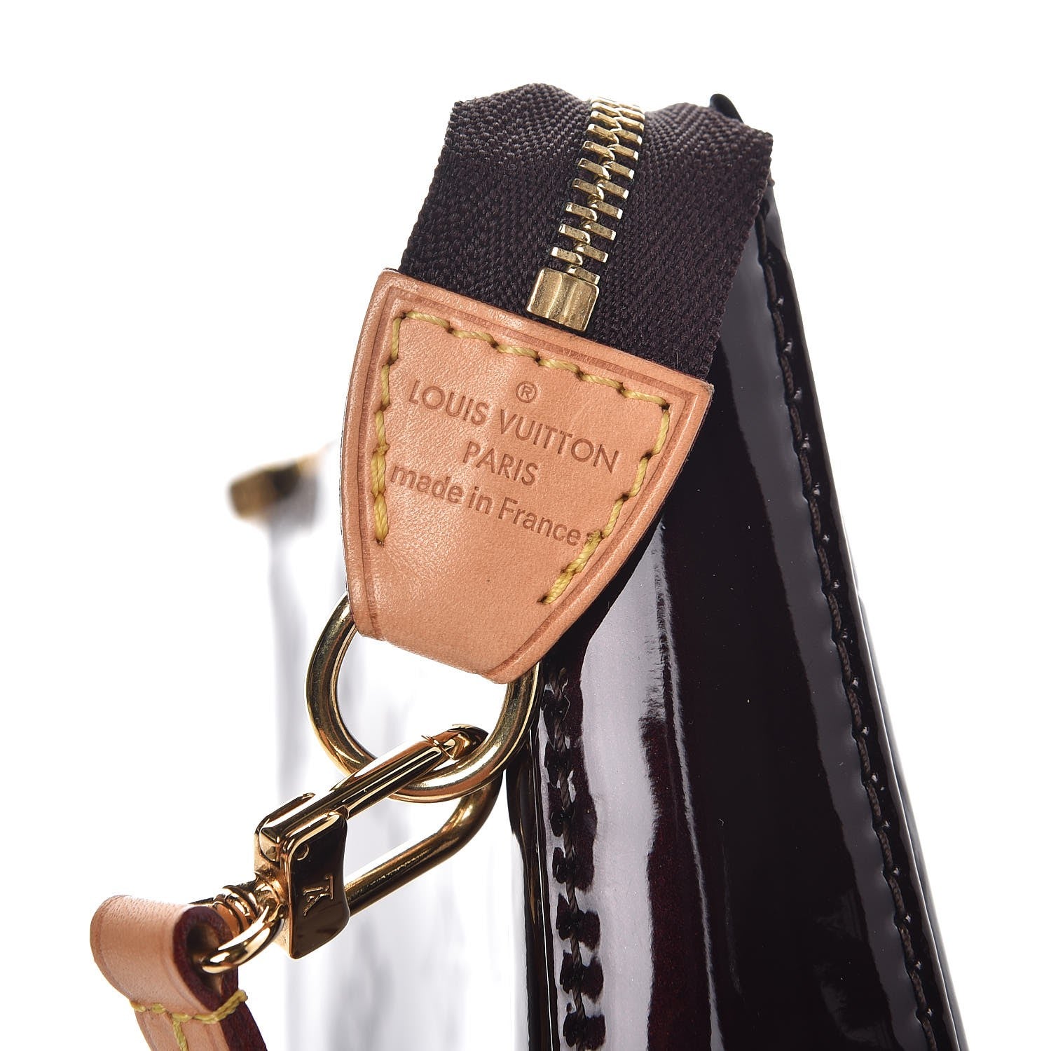 Louis Vuitton Vernis Pochette Accessories NM Amarante 6 of 7