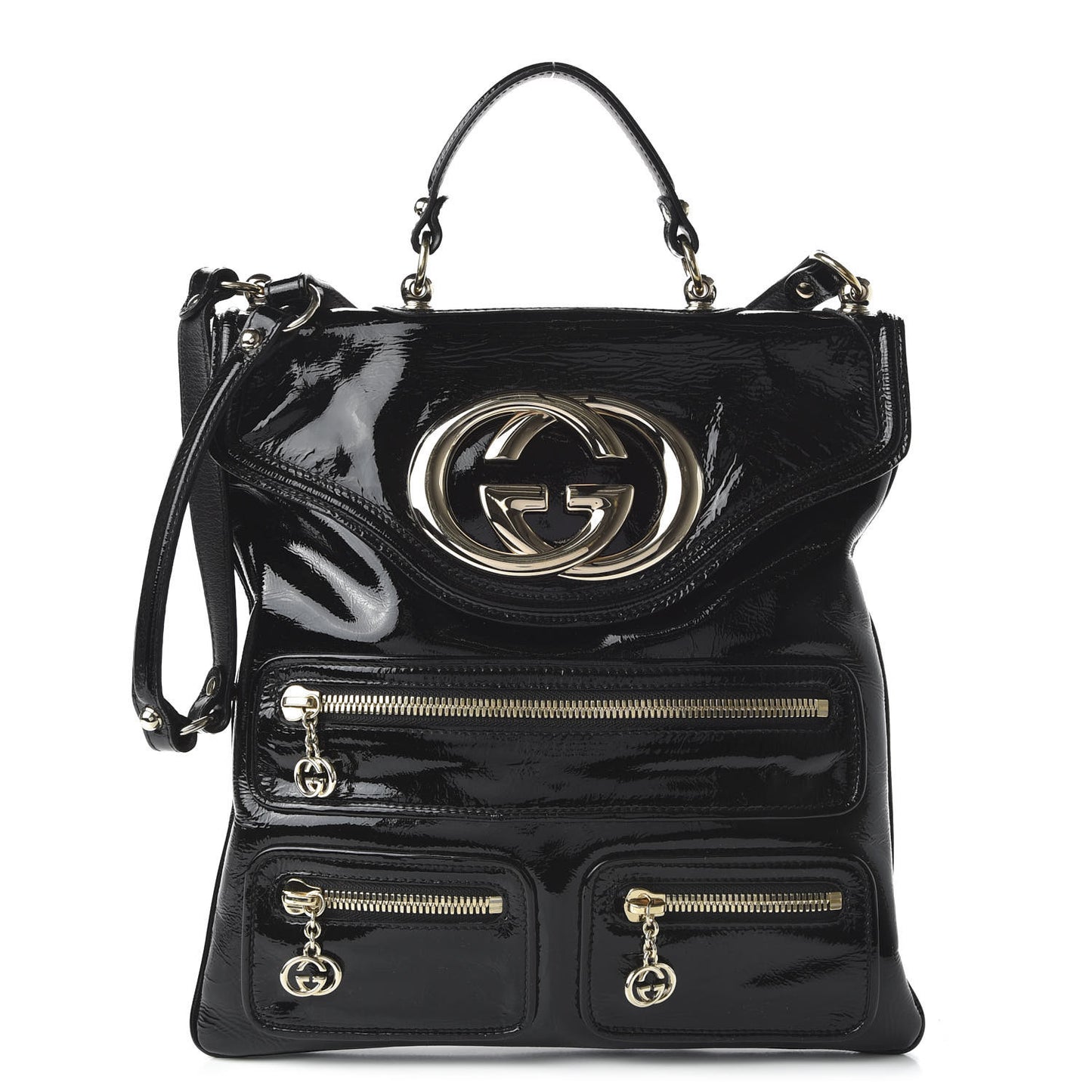Patent Britt Messenger Bag Black