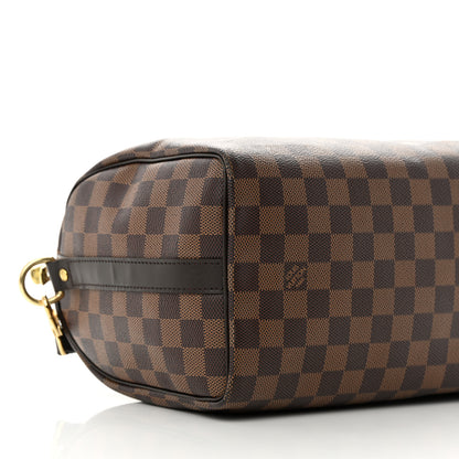 Louis Vuitton Damier Ebene Speedy Bandouliere 25 8 of 12