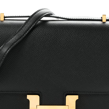 Hermes Epsom Constance 18 Black 8 of 10