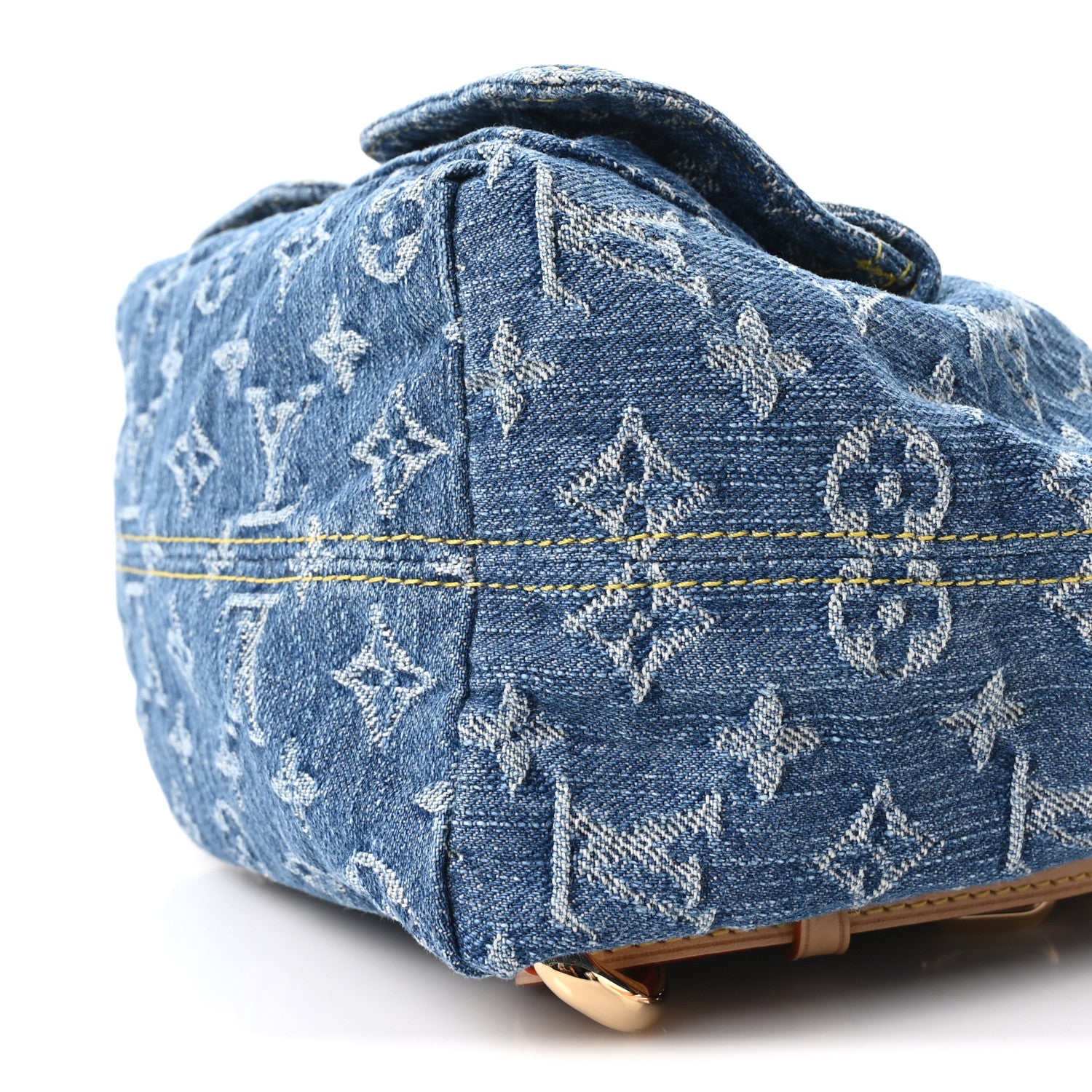 Louis Vuitton Denim Venice Backpack Blue 9 of 9