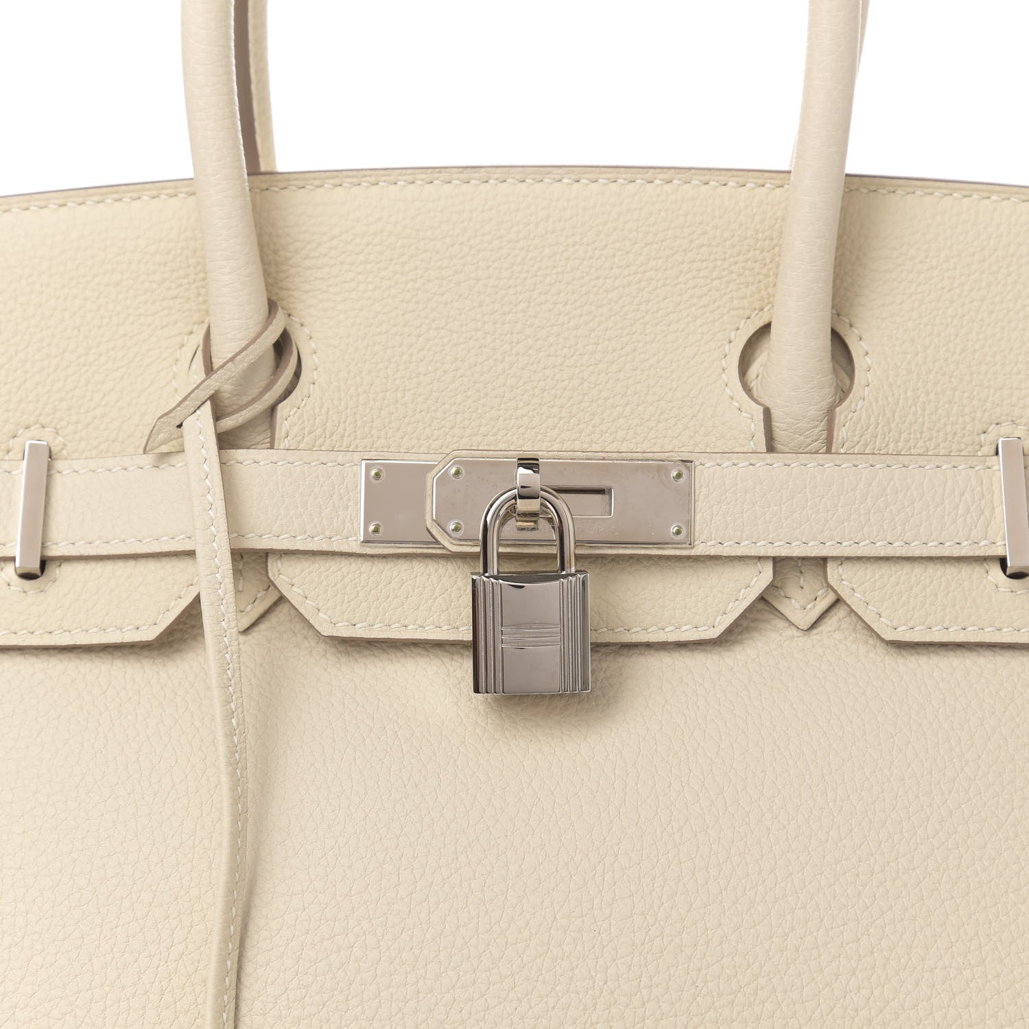 Hermes Togo Birkin 30 Craie 11 of 12