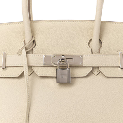 Hermes Togo Birkin 30 Craie 11 of 12
