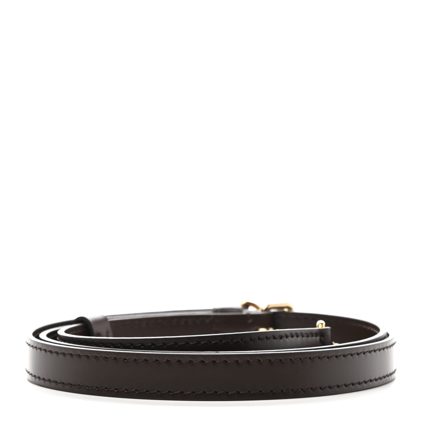 Calfskin Adjustable Shoulder Strap Brown
