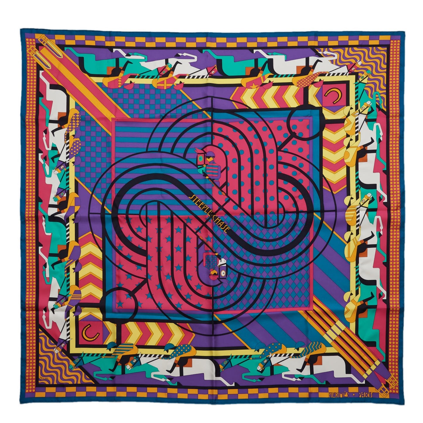 Silk Steeple Chase Scarf 90