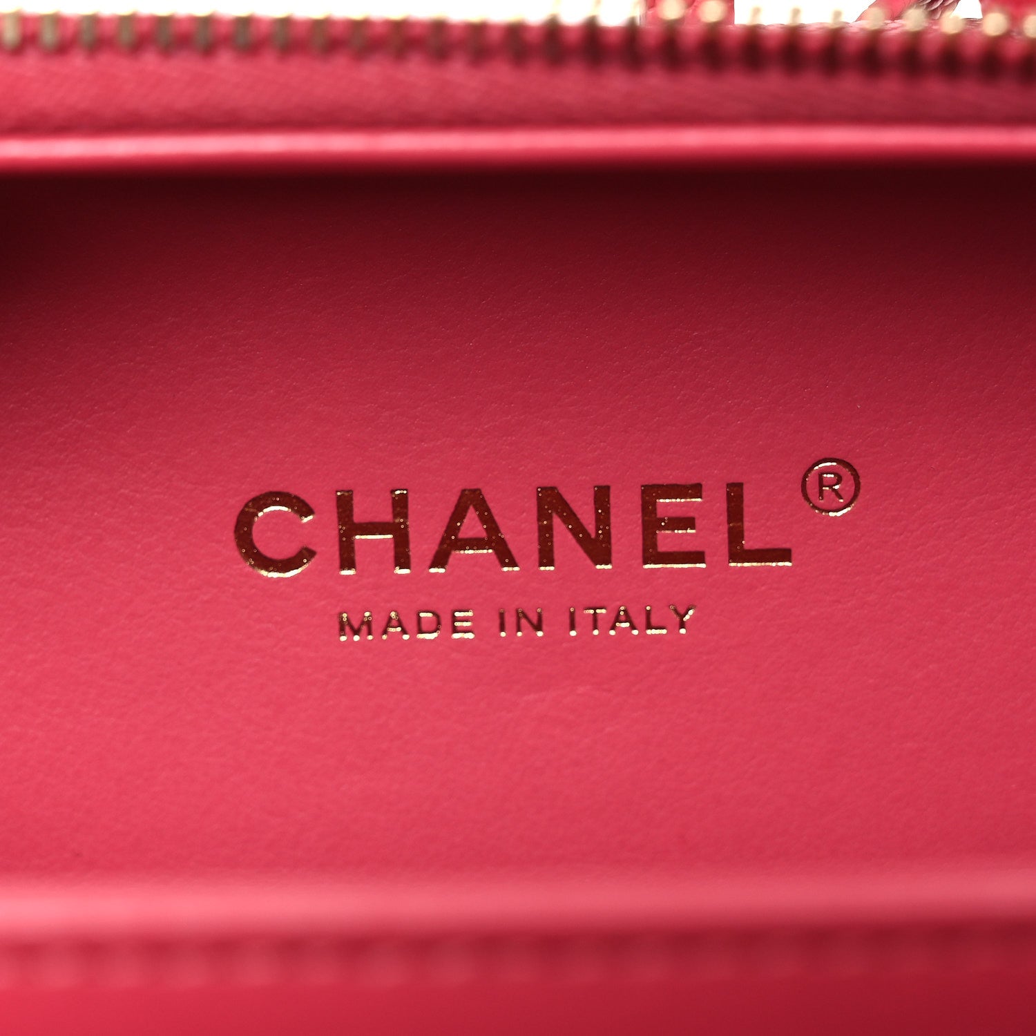 Chanel Caviar Quilted Small CC Filigree Vanity Case Pink 6 of 10