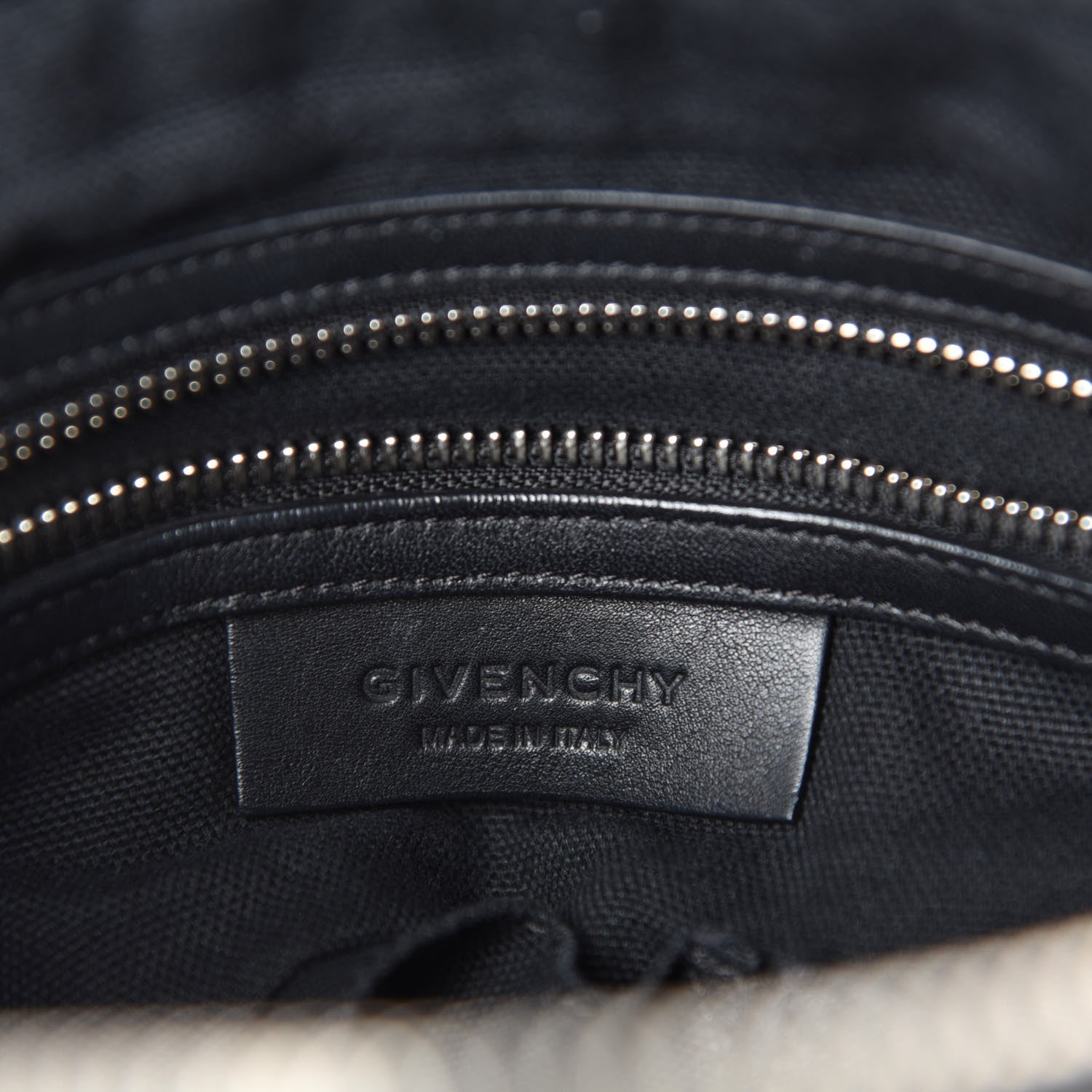Givenchy Smooth Calfskin Crocodile Embossed Medium Pandora Black 8 of 10