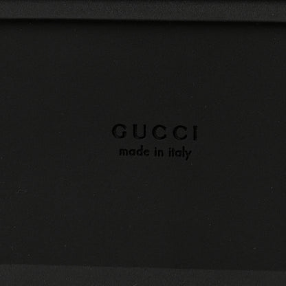 Gucci Jacquard Black Denim GG Monogram Angelina Platform 55mm Slide Sandals 40 Black Ivory 6 of 8