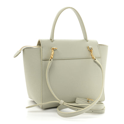 Celine Grained Calfskin Nano Belt Bag Jade 3 of 15
