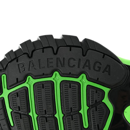 Balenciaga Rubber Neoprene Bi-Color Womens Track Sandals 37 Black Fluo Green 8 of 10