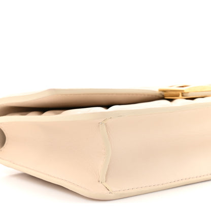 Fendi Nappa Matisse FF Embossed Wallet On Chain Baguette Camelia 10 of 17