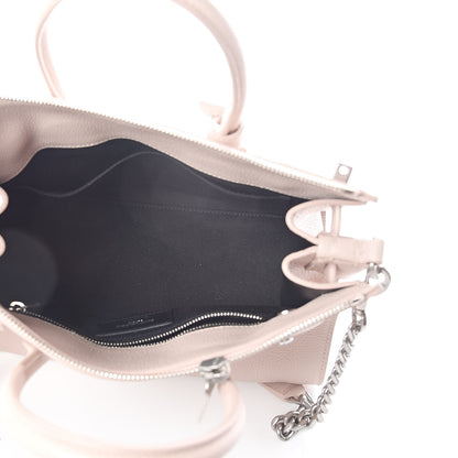 Saint Laurent Grained Calfskin Baby Sac De Jour Souple Marble Pink 5 of 9