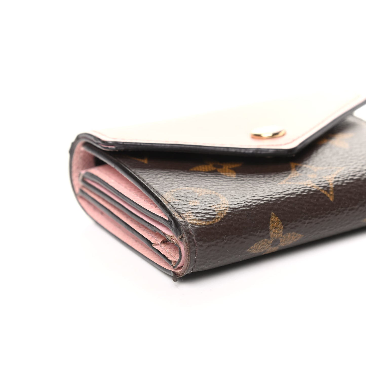 Monogram Zoe Wallet Rose Ballerine