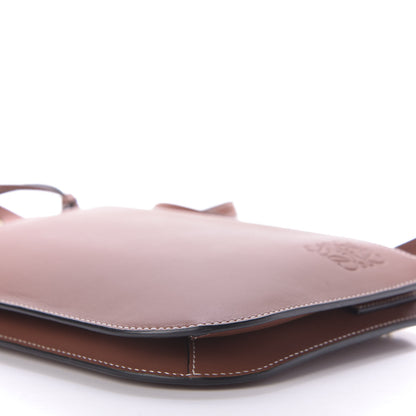 Loewe Calfskin Gate Double Zip Pouch Crossbody Brick 7 of 8