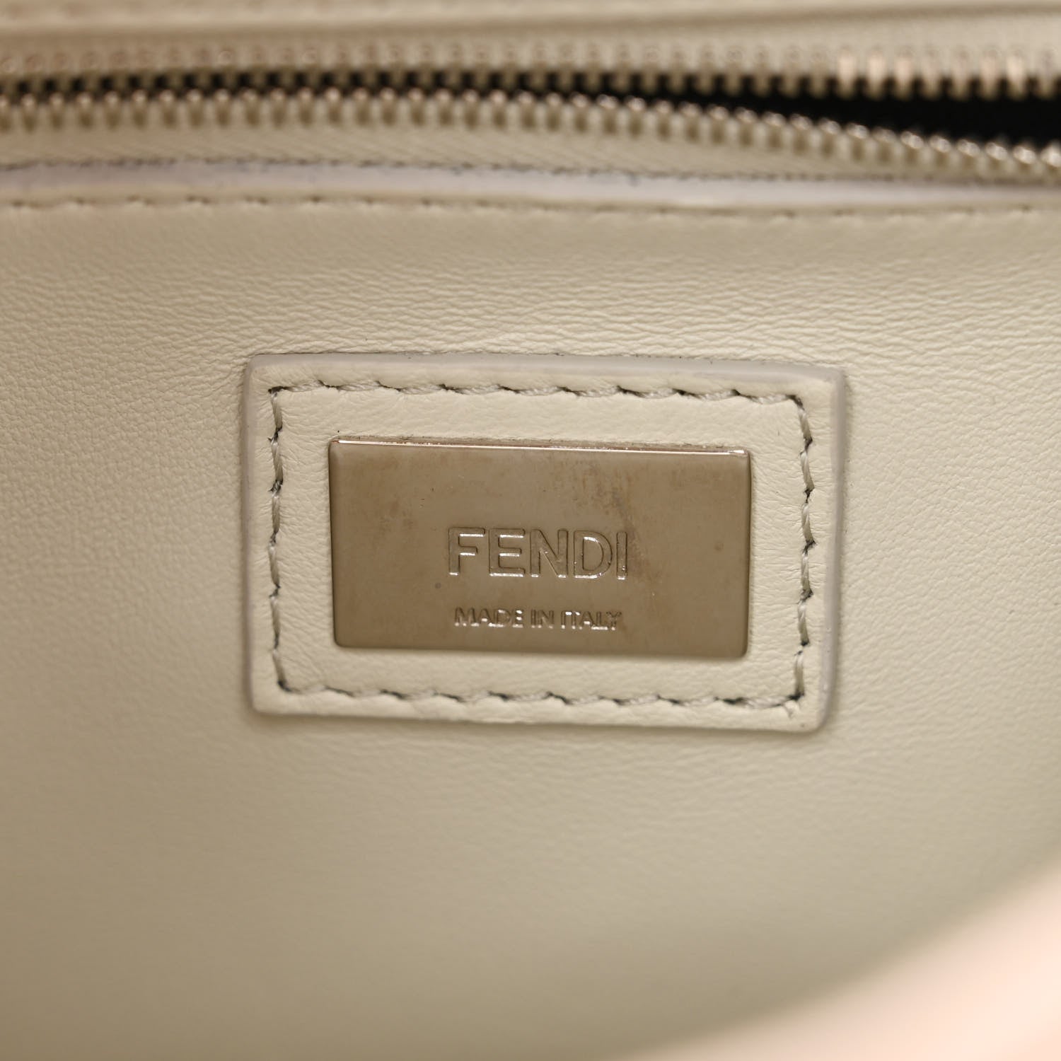 Fendi Nappa Colorblock Mini Peekaboo Iconic Satchel Soap Amazzonia Opal 6 of 8