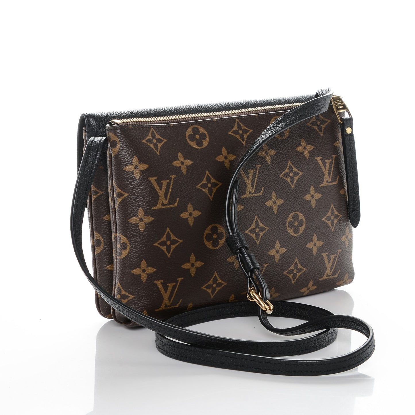 Monogram Twice Pochette Black