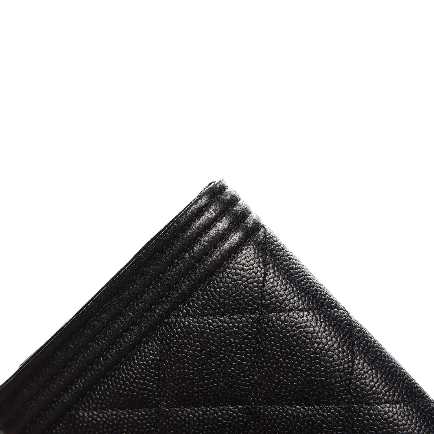 Chanel Caviar Quilted Boy Flap Wallet So Black 10 of 10
