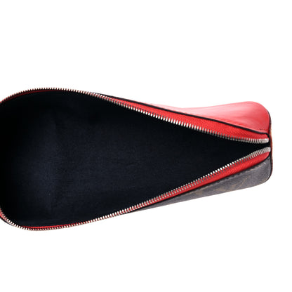 Louis Vuitton Monogram Elizabeth Pencil Pouch Red 5 of 8