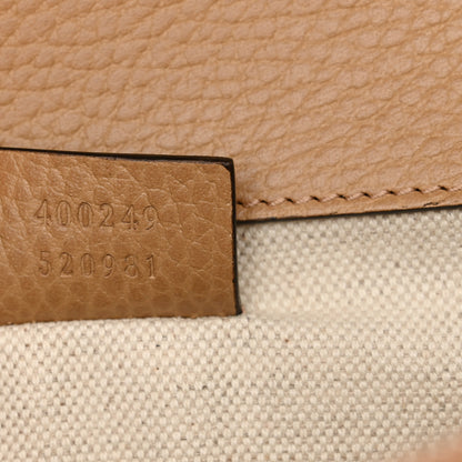 Gucci Dollar Calfskin Crystal Small Dionysus Shoulder Bag Natural Tan Black Diamond 7 of 11