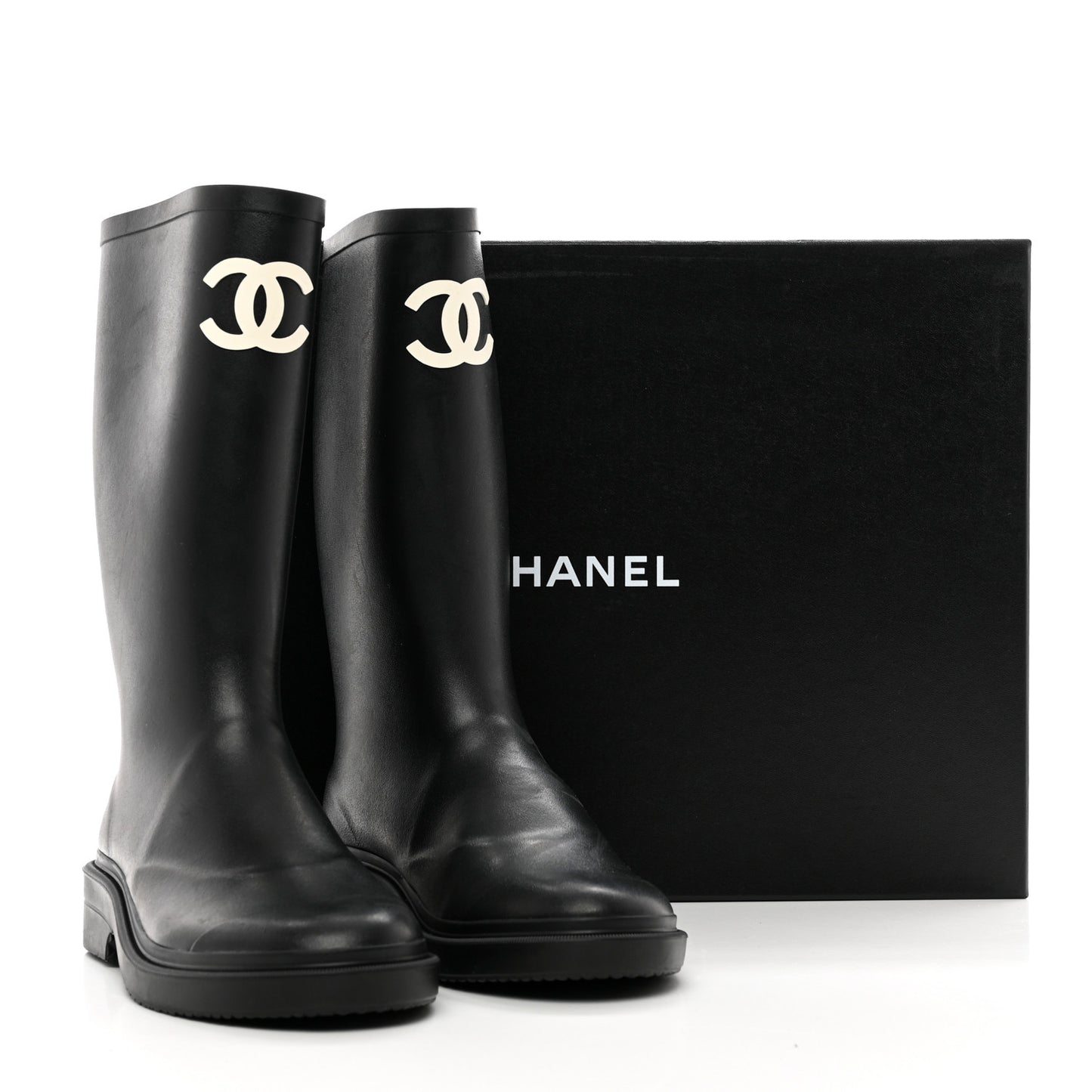 Caoutchouk CC High Boots 37 Black