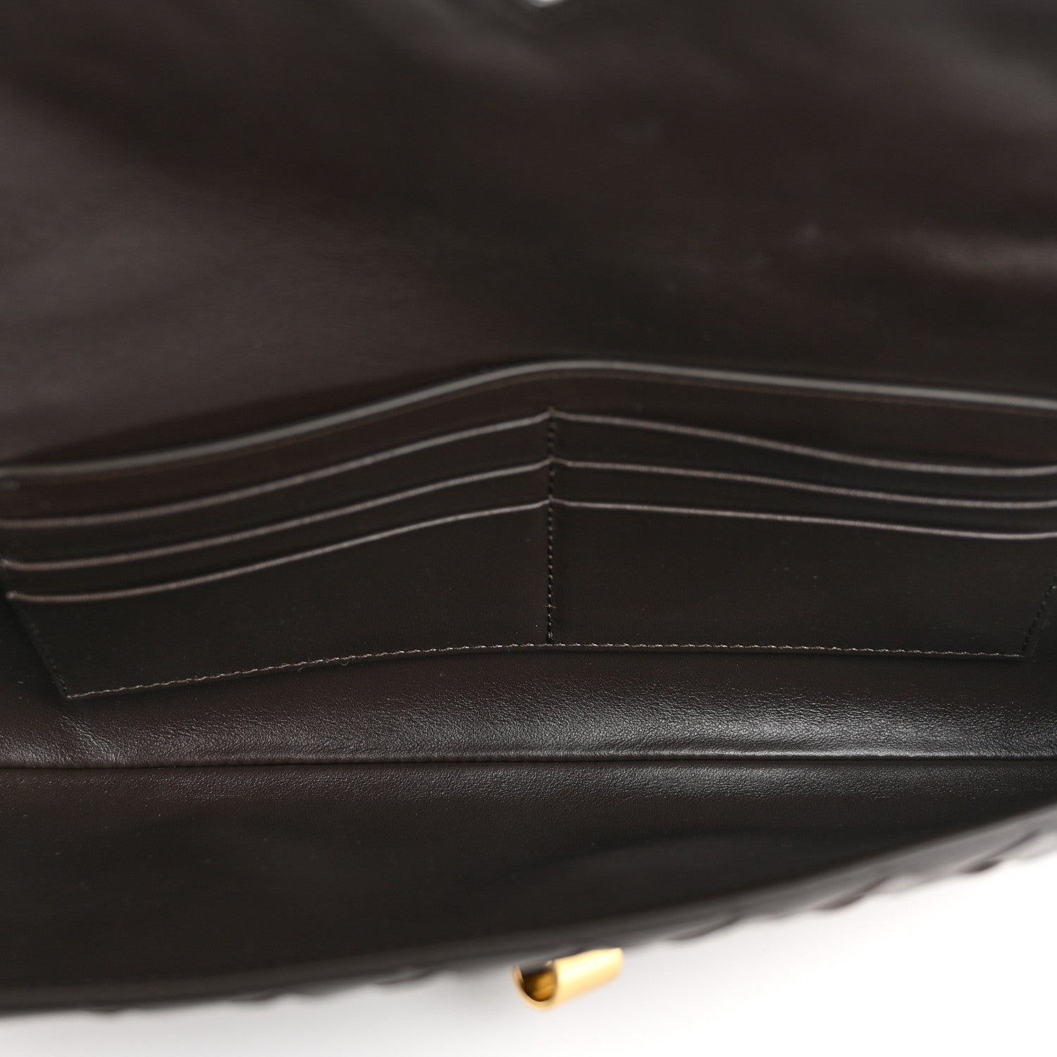 Bottega Veneta Nappa Intrecciato Long Andiamo Top Handle Clutch Fondant 5 of 10