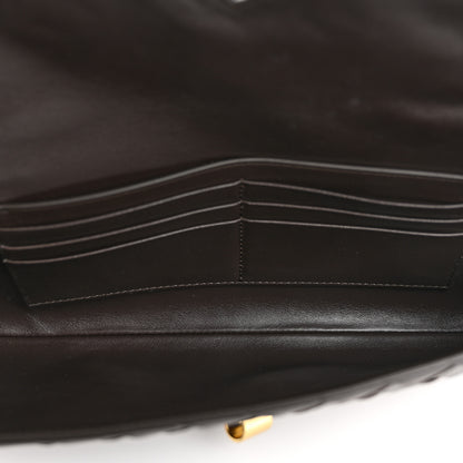 Bottega Veneta Nappa Intrecciato Long Andiamo Top Handle Clutch Fondant 5 of 10