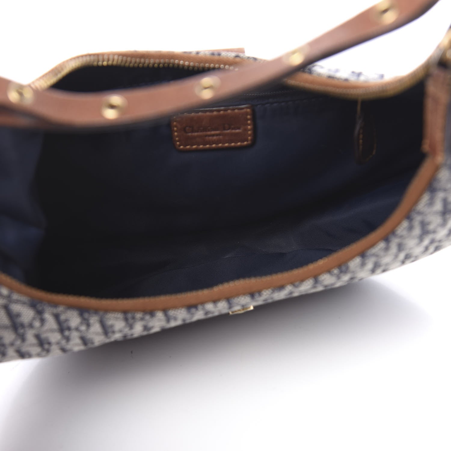 Christian Dior Monogram Street Chic Hobo Navy 5 of 11