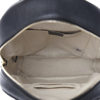 Gucci Pebbled Calfskin Soho Chain Backpack Black 4 of 16